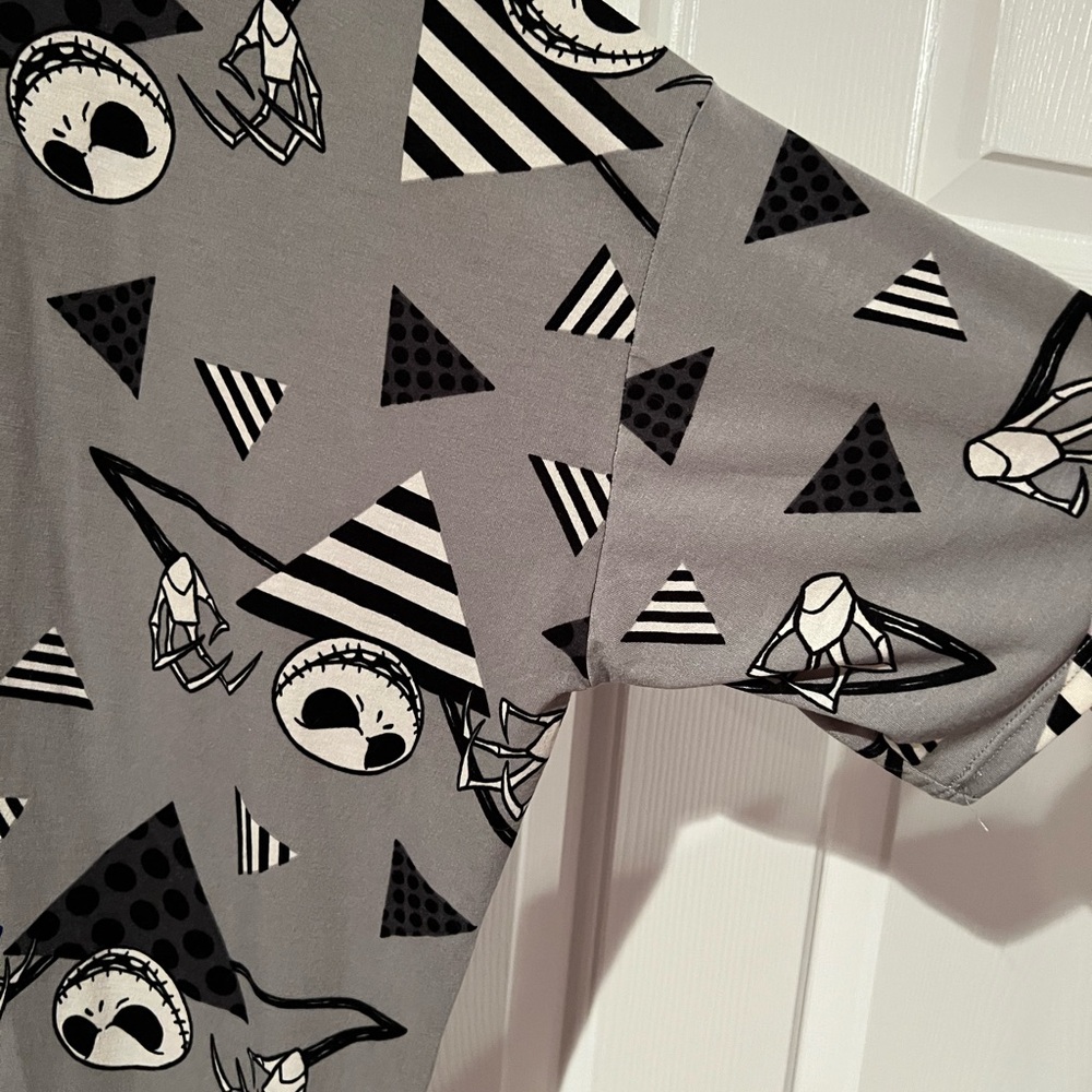 LuLaRoe Jack Skellington Irma 3X EUC - Picture 2 of 5